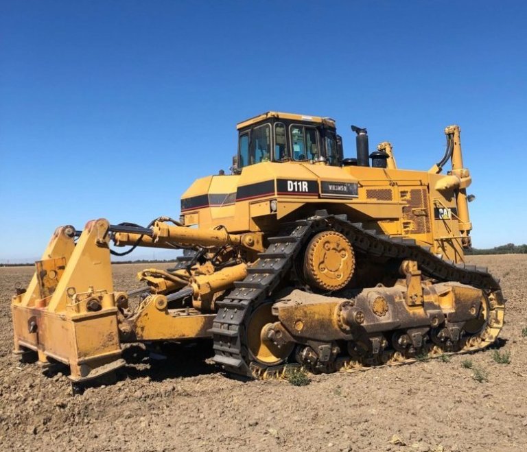 Sun Harvest Cat D11R dozer with a rear ripper
